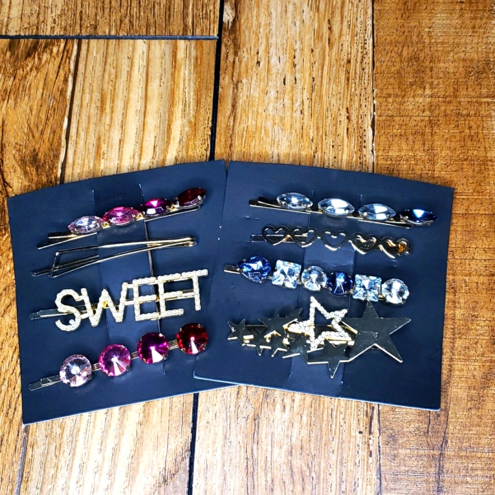 Hairclips(bobby pins) Bundle of 2 Sets NWOT